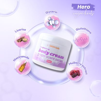 Brightening Body Cream Grape Scent gr