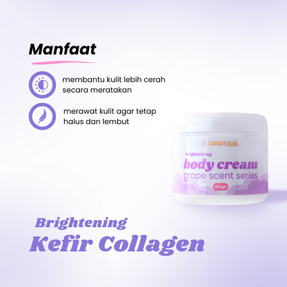 Brightening Body Cream Grape Scent gr