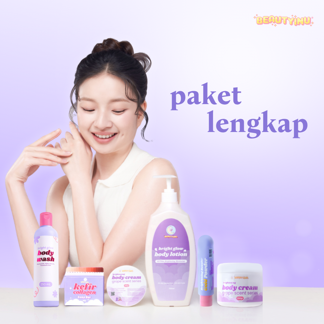 BEAUTYINU SPECIAL ALL PRODUCT [Sabun, Booster, Body Wash, Lotion, dan Body cream 100gr]