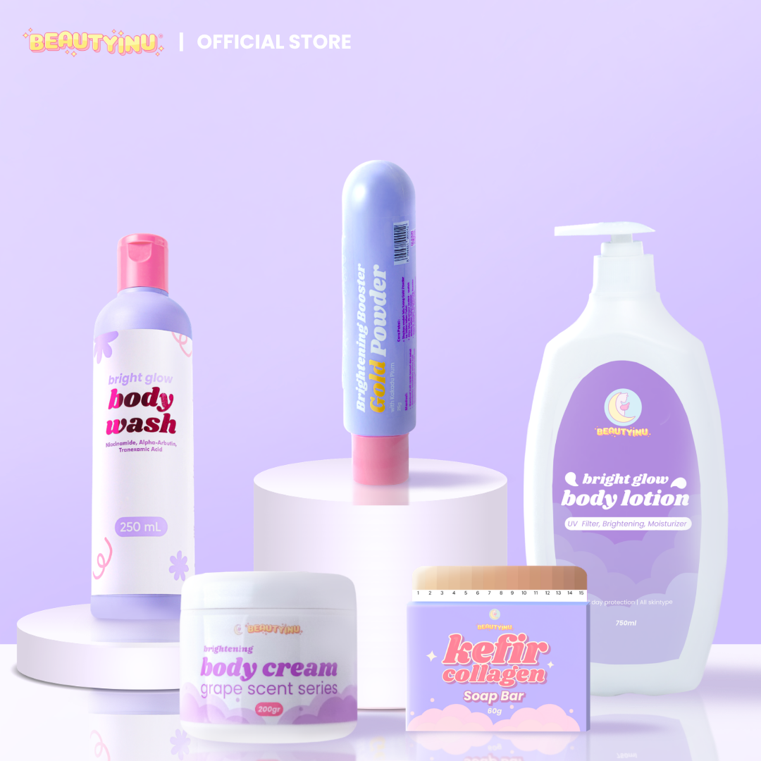 BEAUTYINU SPECIAL ALL PRODUCT [Sabun, Booster, Body Wash, Lotion, dan Body cream 100gr]