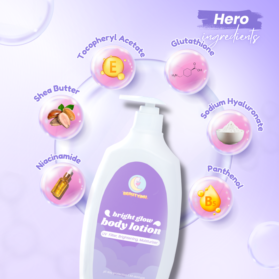 Bright Glow Body Lotion UV Filter 750ml