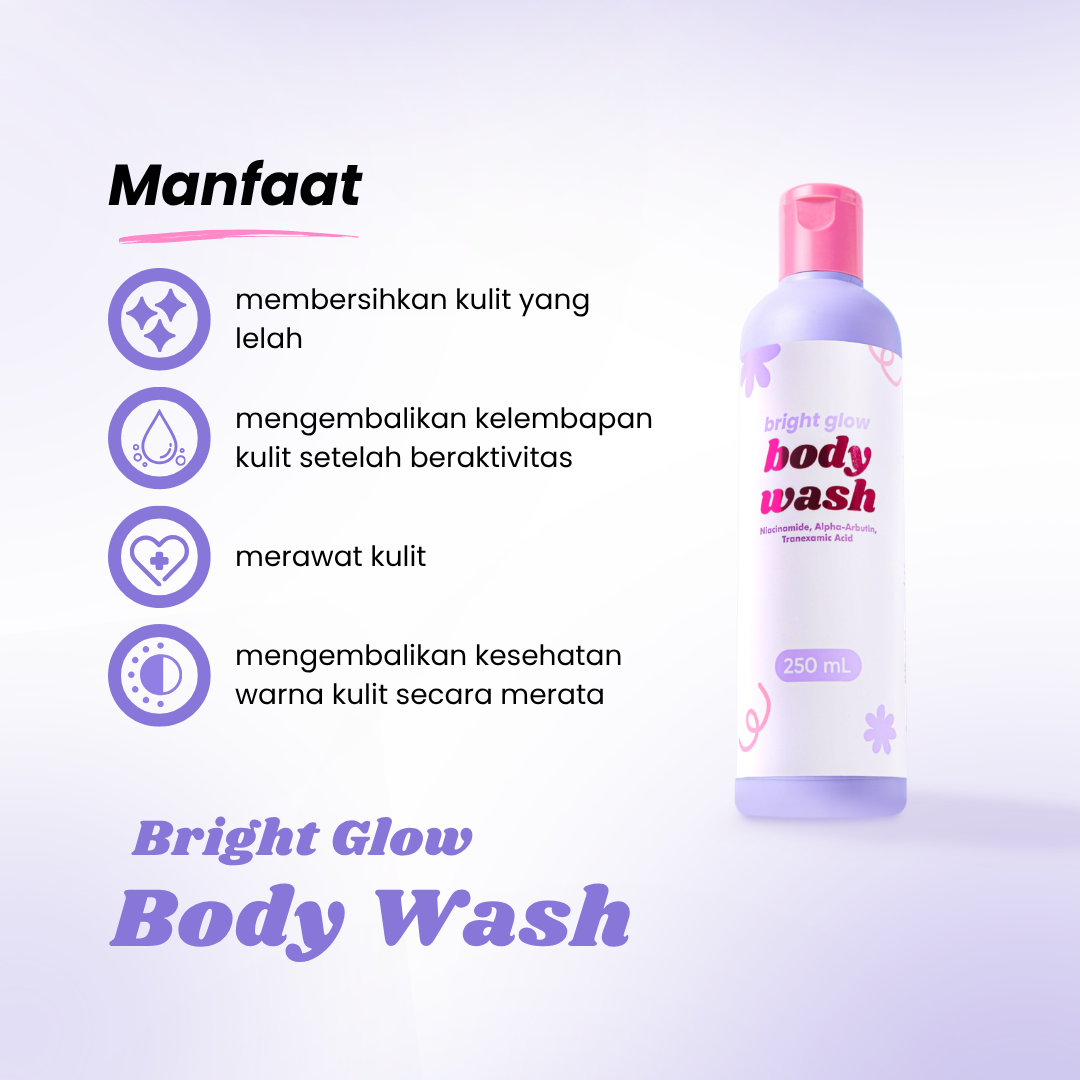Bright Glow Body Wash 250ml