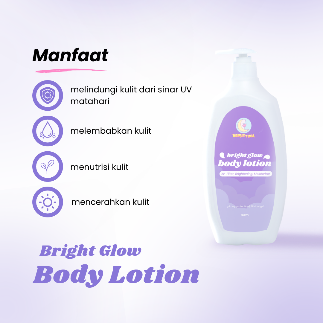 Bright Glow Body Lotion UV Filter 750ml