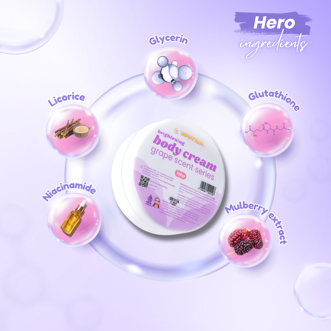 Brightening Body Cream Grape