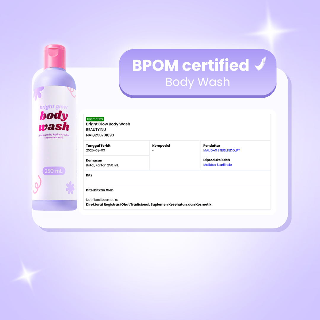Bright Glow Body Wash 250ml