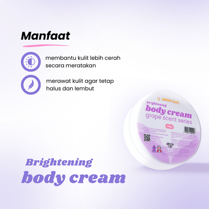 Brightening Body Cream Grape