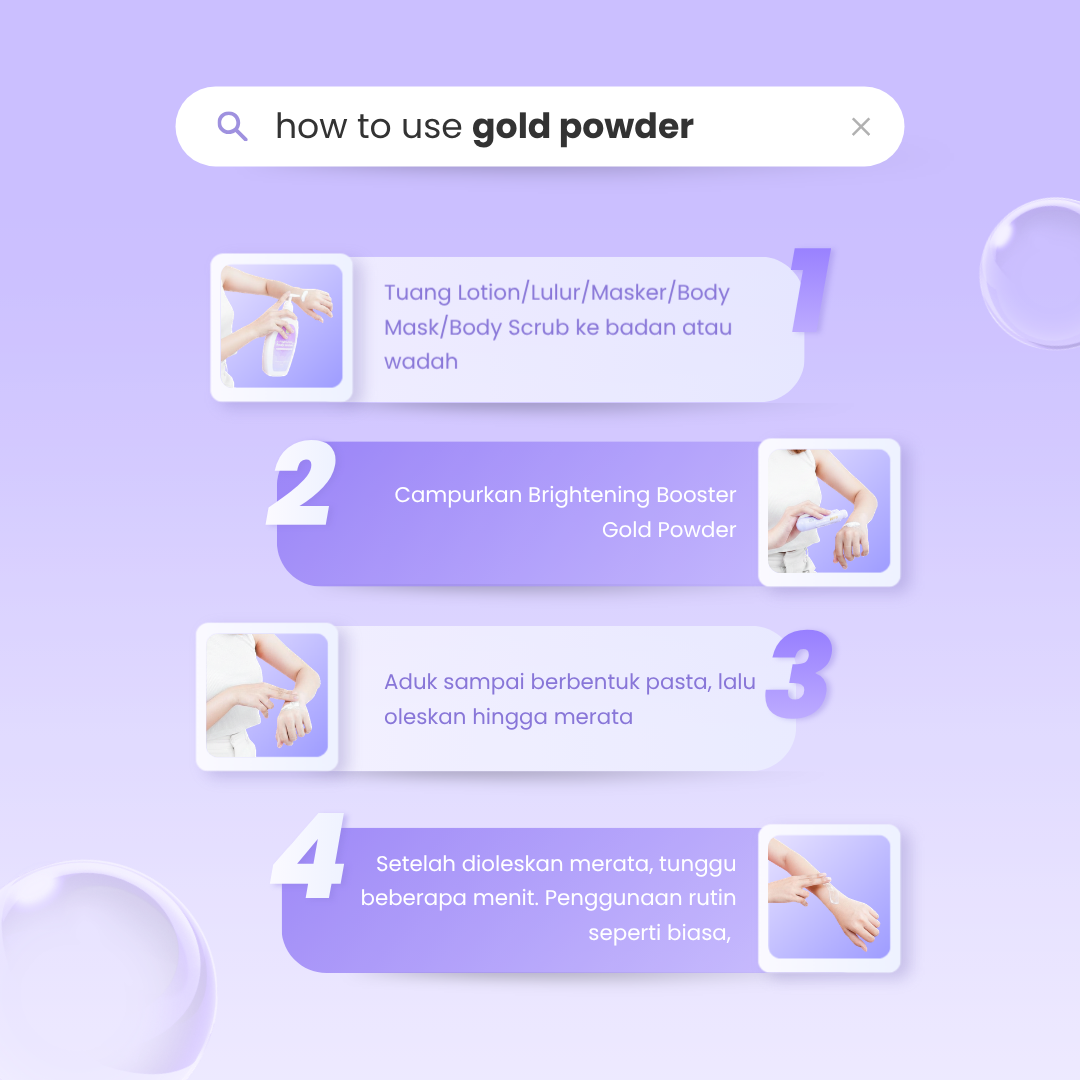 Brightening Booster Gold Powder 25gr