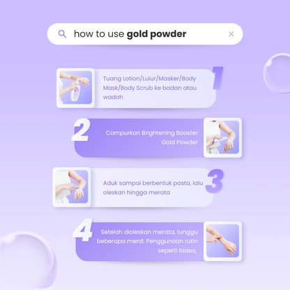 Brightening Booster Gold Powder 25gr